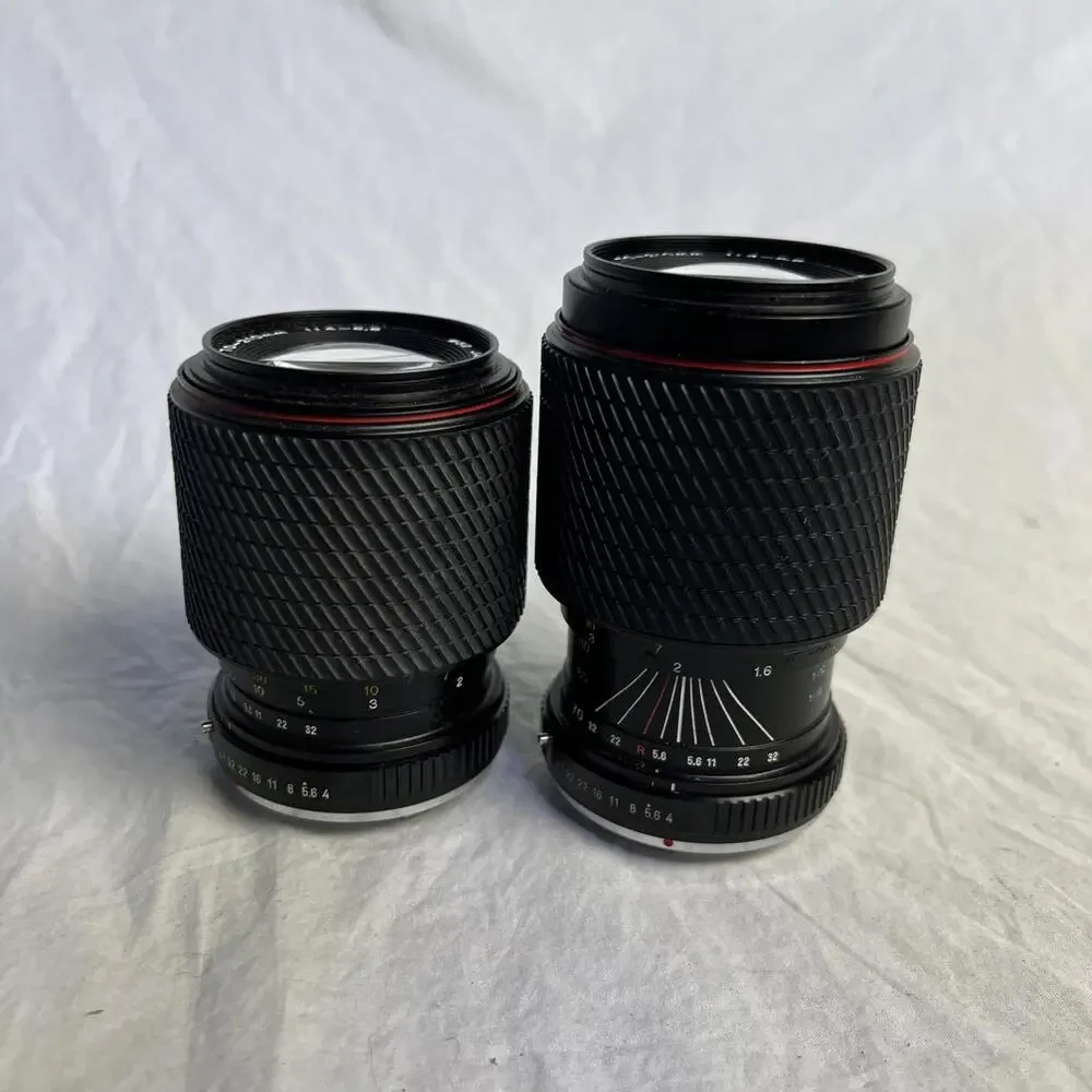 Lot Of 2 Tokina SD 70-210mm f4-5.6 PK-A PKA manual focus Macro Zoom *Parts Only*